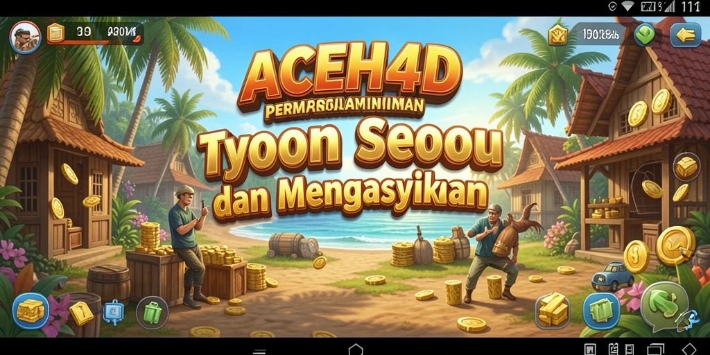 Tangkapan layar menampilkan gameplay menyenangkan ACEH4D.