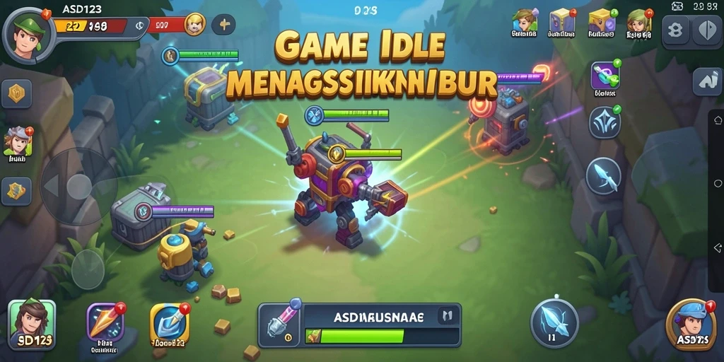 Tampilan menarik gameplay Idle di ASD123 dengan suasana yang memikat.