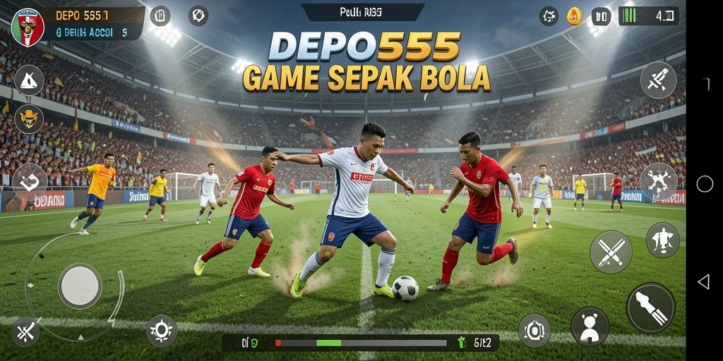 Tampilan gameplay DEPO555 yang menegangkan dan mendebarkan.