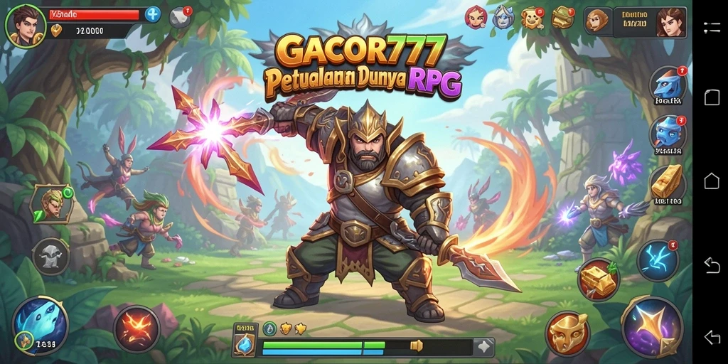 Gameplay RPG seru dengan grafis menawan di GACOR777.