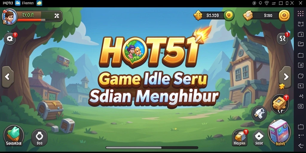 Tampilan gameplay HOT51 yang seru dan menghibur.
