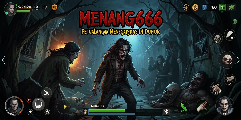 Gameplay menegangkan <strong>MENANG666</strong> dengan atmosfer Horror yang mencekam.