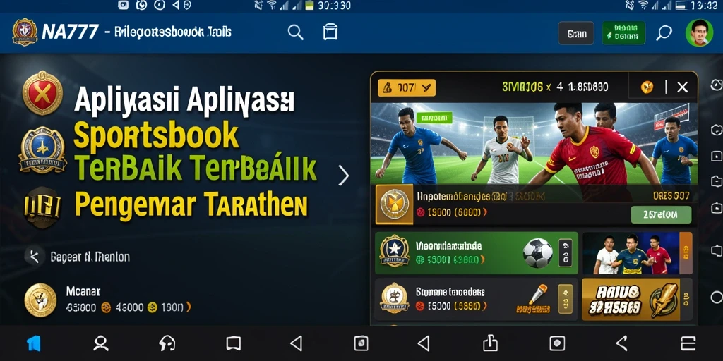 Tampilan menarik dari gameplay NA777 dengan berbagai opsi taruhan.