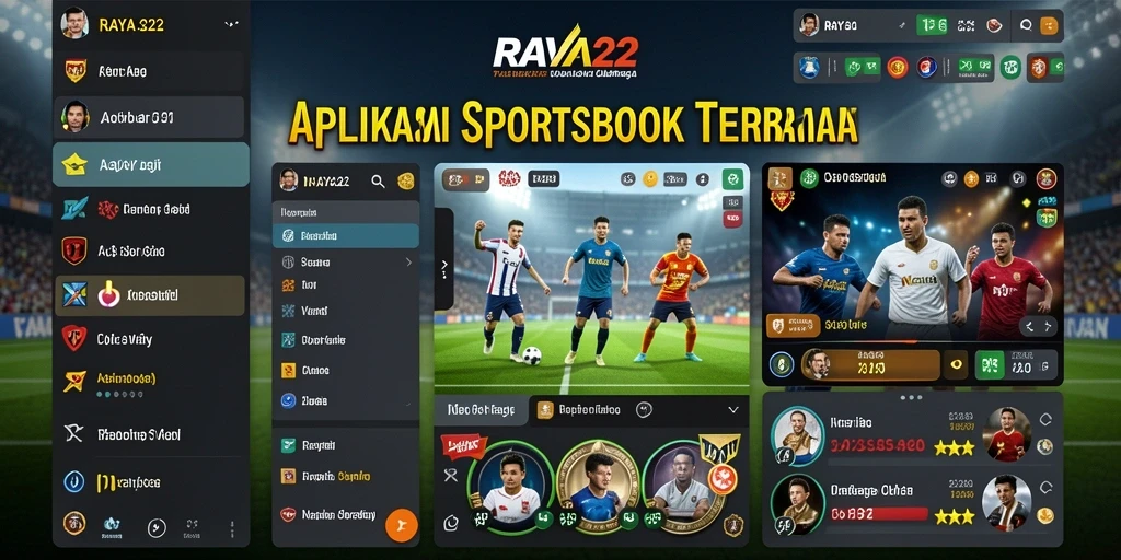 Tampilan gameplay yang menarik dan interaktif dari RAYA22.