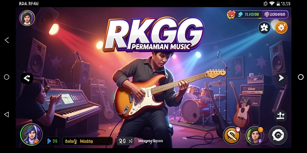Tampilan gameplay RKGG yang menarik dan interaktif.
