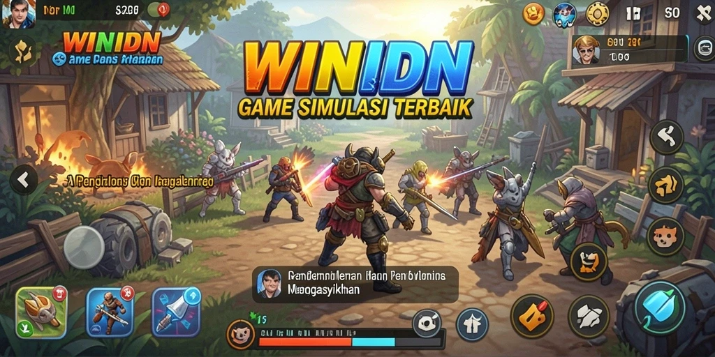 Gambaran gameplay menarik dari WINIDN dengan simulasi interaktif.